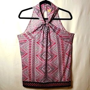 Micheal Kors Sleeveless Mock Turtleneck Blouse - Women's Size Medium